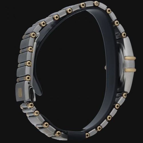 Montre Omega Constellation - Montre Mini 22 mm quartz en or jaune et acier 58 Facettes MT46904