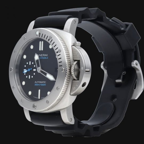 Montre Panerai Luminor Submersible - Montre automatique 42 mm 58 Facettes MT46902