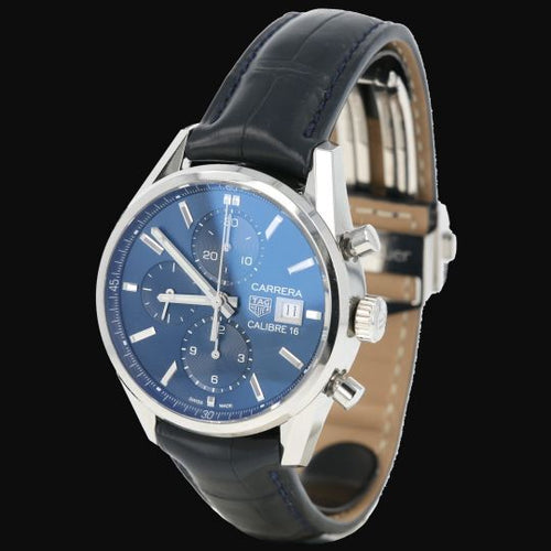 Montre TAG Heuer Carrera - Montre Calibre 16 en acier 58 Facettes MT46505