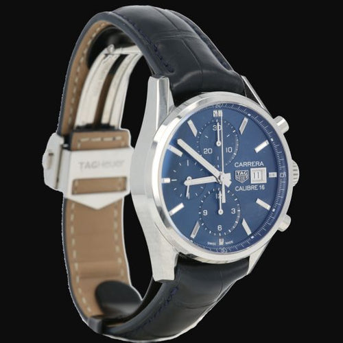 Montre TAG Heuer Carrera - Montre Calibre 16 en acier 58 Facettes MT46505