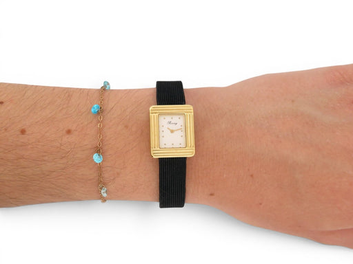 Montre Poiray Ma Première Mini - Montre quartz 21 mm en or jaune 18k 58 Facettes 275192