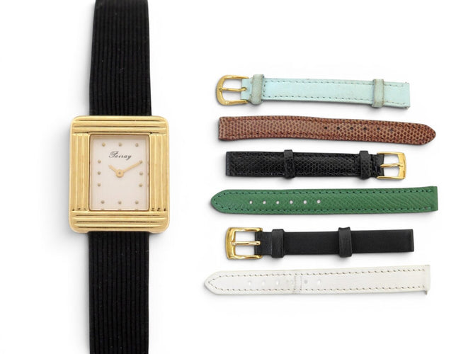 Montre Poiray Ma Première Mini - Montre quartz 21 mm en or jaune 18k 58 Facettes 275192