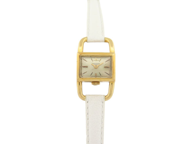 Montre Jaeger-LeCoultre Étrier - Montre mécanique en or jaune 18k 58 Facettes 275191