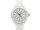 Montre Chanel J12 - Montre automatique 38 mm en céramique blanche 58 Facettes 275140