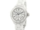 Montre Chanel J12 - Montre automatique 38 mm en céramique blanche 58 Facettes 275140