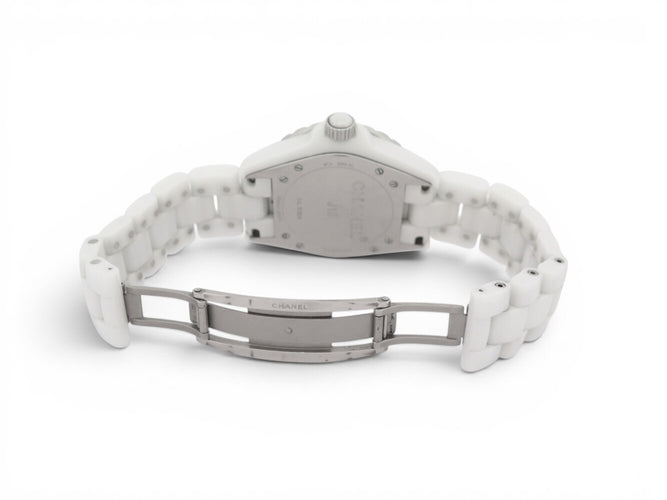 Montre Chanel J12 - Montre automatique 38 mm en céramique blanche 58 Facettes 275140