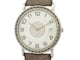 Montre Hermès Sellier - Montre 32 mm en acier et cuir autruche 58 Facettes 275124