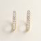 Boucles d'oreilles Boucles d'oreilles créoles en or jaune et diamants 58 Facettes OC-66300089