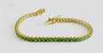 Bracelet Bracelet tennis en or 18 ct avec émeraudes 58 Facettes BR/002