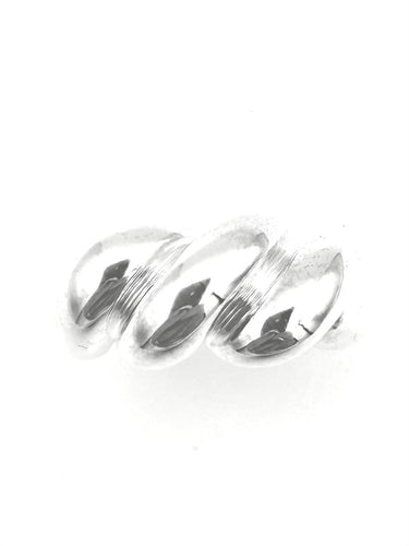 Bague 53 Hermès Torsades - Bague en argent 925 58 Facettes HERMES BG
