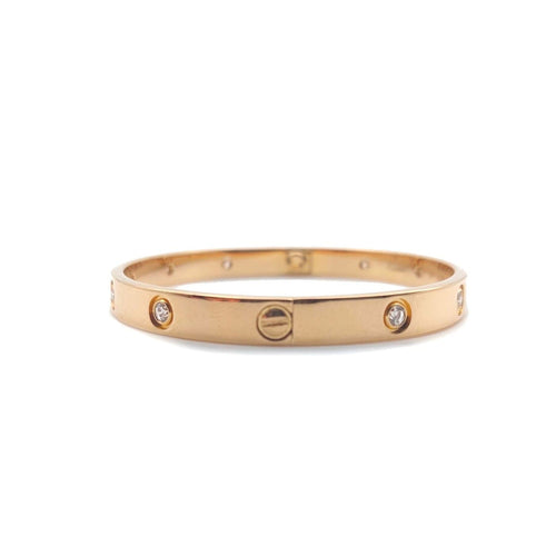 Bracelet Cartier Love - Bracelet en or jaune 18k et diamants 58 Facettes 262