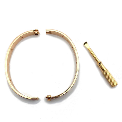 Bracelet Cartier Love - Bracelet en or jaune 18k et diamants 58 Facettes 262