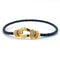 Bracelet Fred Force 10 - Bracelet moyen modèle en or jaune et diamants 58 Facettes 263