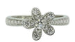 Bague 52 Van Cleef & Arpels Socrate - Bague en or blanc et diamants 58 Facettes jnci54