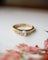 Bague 51 Solitaire - Bague en or bicolore et diamant ovale 58 Facettes A12104