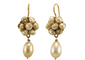 Boucles d'oreilles Boucles d'oreilles anciennes en or 14K et perles 58 Facettes 7718