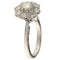 Bague 53 Bague marguerite en or blanc et diamants 58 Facettes G3955