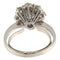 Bague 53 Bague marguerite en or blanc et diamants 58 Facettes G3955