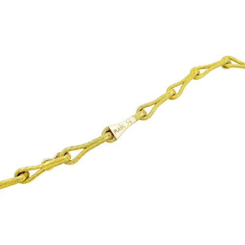 Collier Henri Hecht Maïk - Collier Le Clown et le Lion en or jaune 58 Facettes 35717