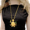Collier Henri Hecht Maïk - Collier Le Clown et le Lion en or jaune 58 Facettes 35717