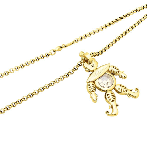 Collier Chopard Happy Clown - Collier en or jaune, diamants et pierres de couleur 58 Facettes 35725