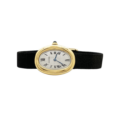 Montre Cartier Baignoire - Montre en or jaune 58 Facettes 35617