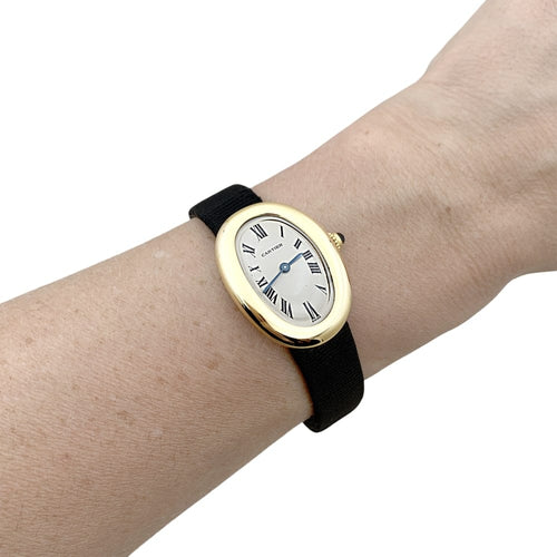 Montre Cartier Baignoire - Montre en or jaune 58 Facettes 35617
