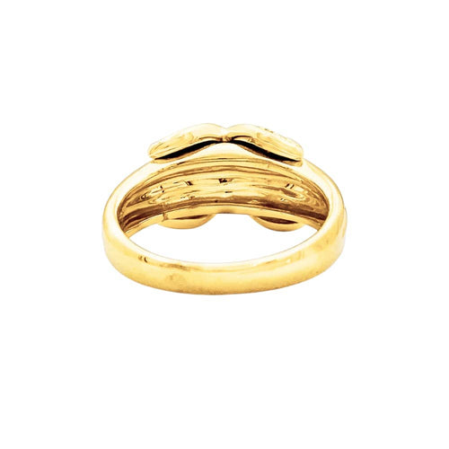 Bague 50 Tiffany & Co x Schlumberger - Bague en or jaune et diamants 58 Facettes 35630