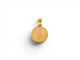 Pendentif Cartier - Pendentif cercle en or jaune 18k et diamant 58 Facettes 274881