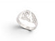 Bague 53 Dinh Van Menottes - Bague R10 en or blanc et diamants 58 Facettes 274726