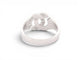Bague 53 Dinh Van Menottes - Bague R10 en or blanc et diamants 58 Facettes 274726