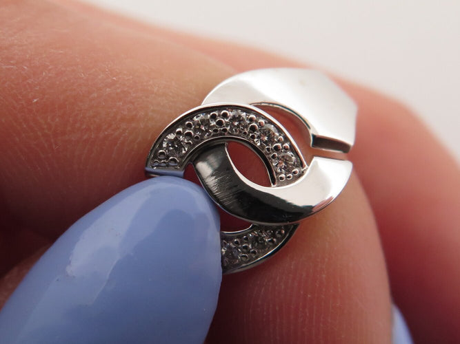 Bague 53 Dinh Van Menottes - Bague R10 en or blanc et diamants 58 Facettes 274726