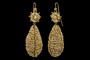 Boucles d'oreilles Boucles d'oreilles anciennes en or 14K et perles naturelles 58 Facettes 7710