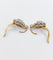 Boucles d'oreilles Dormeuses marguerite - Boucles d'oreilles en or 18k, platine et diamants 58 Facettes A07298