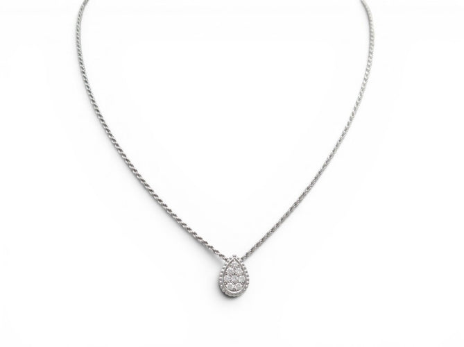 Collier Boucheron Serpent Bohème - Collier pendentif en or blanc et diamants 58 Facettes 275236
