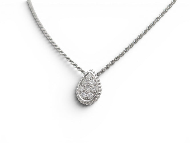 Collier Boucheron Serpent Bohème - Collier pendentif en or blanc et diamants 58 Facettes 275236