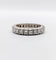 Bague 51 Alliance américaine Art déco - Bague en platine et diamants 58 Facettes A07302