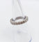 Bague 51 Alliance américaine Art déco - Bague en platine et diamants 58 Facettes A07302