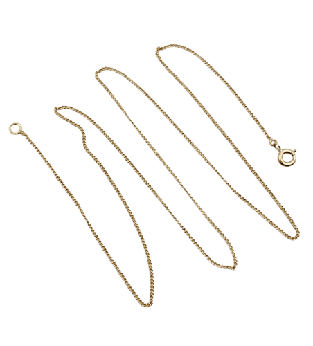 Collier Chaîne vintage - Collier maille gourmette en or 18k 58 Facettes A07304