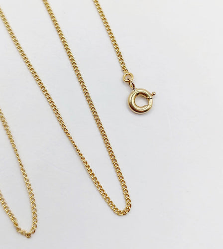 Collier Chaîne vintage - Collier maille gourmette en or 18k 58 Facettes A07304