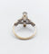 Bague 53.5 Bague marquise Art déco en or blanc 18k et diamants 58 Facettes A07308