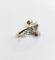 Bague 53.5 Bague marquise Art déco en or blanc 18k et diamants 58 Facettes A07308