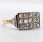 Bague Art déco en or 18k, platine et diamants 58 Facettes A07309