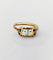 Bague Art déco en or 18k, platine et diamants 58 Facettes A07309