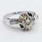 Bague 49 Bague solitaire Art déco en or blanc 18k et diamants 58 Facettes A07313