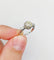 Bague 49 Bague solitaire Art déco en or blanc 18k et diamants 58 Facettes A07313