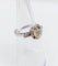 Bague 49 Bague solitaire Art déco en or blanc 18k et diamants 58 Facettes A07313