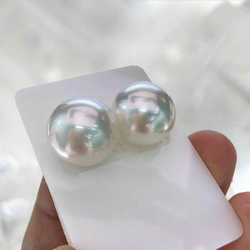 Boucles d'oreilles Underwater - Boucles d'oreilles en or 18K et perles des mers du Sud 58 Facettes GER1061YG