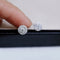Boucles d'oreilles Embrace - Boucles d'oreilles halo en or blanc 18K, diamants 0,30 ct 58 Facettes GER1352WG