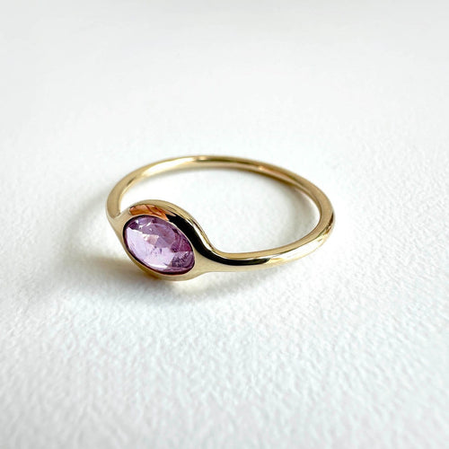 Bague 57 Love More - Bague en or 18K et saphir rose 58 Facettes GBR1206YK56